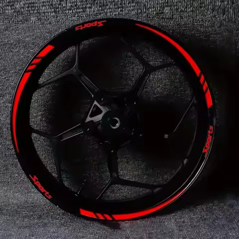 4 343 3 4 4 443 Motorcycle Wheel Rim Stripe Wheel Decal Tape Sticker 18-21 Inch Sport Wheel Rim Stri
