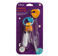 Bbox Cleaning brush set แปรงล้างหลอด แปรงล้างแก้วน้ำ ขวดน้ำ หัวแปรงหลายไซส์ มีที่งัดยางวงใต้ฝา