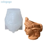 COLO Open Cavity Lady Bust Mold for Wax Resin and Plaster Casting