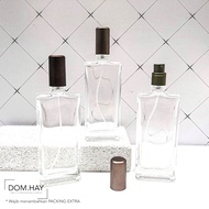 50ml Elegant Serge Lutens Perfume Bottle Chocolate Lid Refillable Perfume Glass Bottle FL