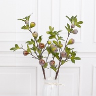 Artificial Fig Fruit Branch Decorative Lifelike Realistic Fig Fruit Stems For Home Wedding Party Orn
