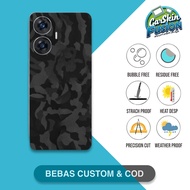 Garskin Skin Realme C55 blacks - 1 Anti-Scratch Protector Case | By CodeFusion - k7m