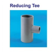 Pvc Reducing Tee Reducer tee pvc fitting BBB 50mm 40mm 32mm Pvc r/tee