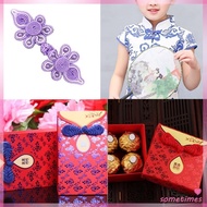 Time Chinese Pomegranate Flowers Button Knot Fastener Closures for Cheongsam  Box