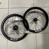 Raze Wheelset 349 16 x 1-3 per 8 for Rim brake - Black pair