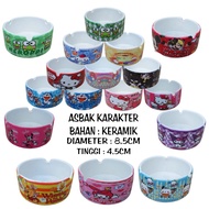 Doraemon CHARACTER HELLO KITTY KEROPI WINNIE THE POOH MICKY MOUSE ASTRAK / CERAMIC CIGARETTE ASTRAY