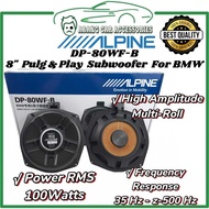 Alpine DP-80WF-B — 8" Plug & Play Subwoofer for BMW 🚗💥