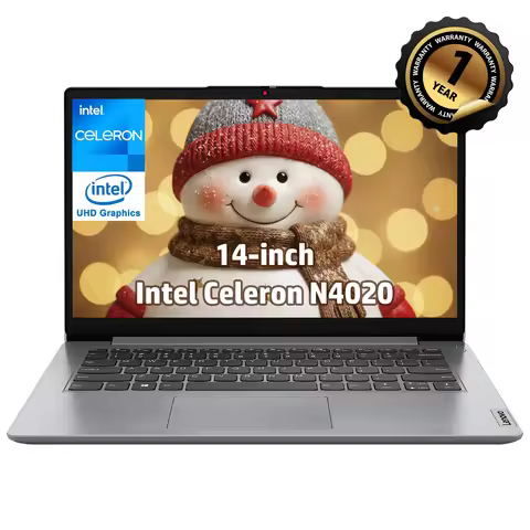 Lenovo 14" Business Laptop,Intel Celeron N4020,4GB RAM,320GB Storage(64GB eMMC+256GB SD Card),Cloud 