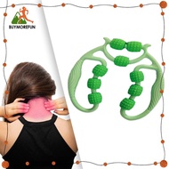 [Buymorefun] 9 Wheels Massage Roller Women Manual Muscle Relaxer Arm Leg Body Massage Roller