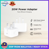 20W Fast Charge PD USB-C 3 Pin Malaysia Travel Power Adapter