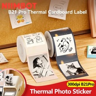 NIIMBOT B21 Pro Label Printer Photo Sticker Printing Red and Black Label Stickers