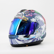 Original Japanese Import Arai RX-7X Neo XD GX Electroplated Red Blue Green Tea Black Lens Anti-Fog S