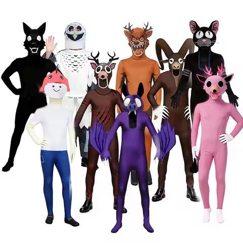 Girls Boys Game 99 Nights In The Forest Owl Monster The Ram Costume Adult Secret The Horror Deer VS 
