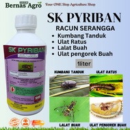 SK PYRIBAN Bright 505 Racun Serangga 505 Racun Ulat Pengorek Batang Durian Racun Ulat 505 Racun Lala