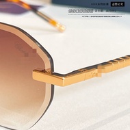 Chop ** Frameless Polygon European American ins Star Same Style Sunglasses Men Women Fashion Metal S