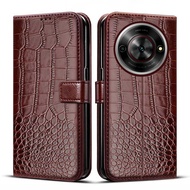 For ZTE Blade A75 5G Case Wallet Card Holder stand Magnetic flip leather Cover Case For ZTE Blade A7