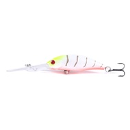 Umpan Casting Lure Minnow Deep Sinking Lidah Panjang 10cm 7gr untuk Muara Laut dan Sungai MI127