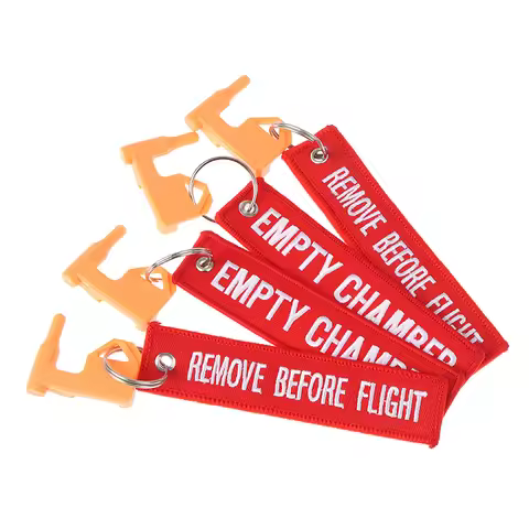 New Tactical Chamber Safety Flag Includes Built-in Flathead Tool Hunting Accessories 2Pcs/Set