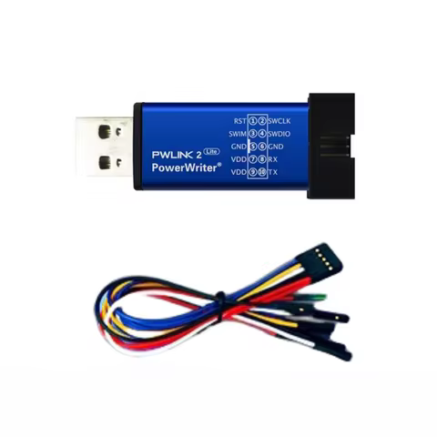 PWLINK2 Simulation STM32 Programming Stlink Debug GD32 Downloader (Host*1, DuPont Line*1) Realize On