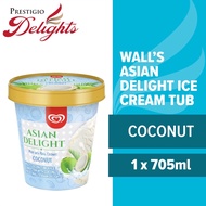 Wall's Asian Delight Coconut Ice Cream Tub 705ml - By Prestigio Delights
