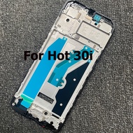 For Infinix Hot 30i Front Bezel Back Lcd Housing Holder Rear Plate Chassis Middle Frame