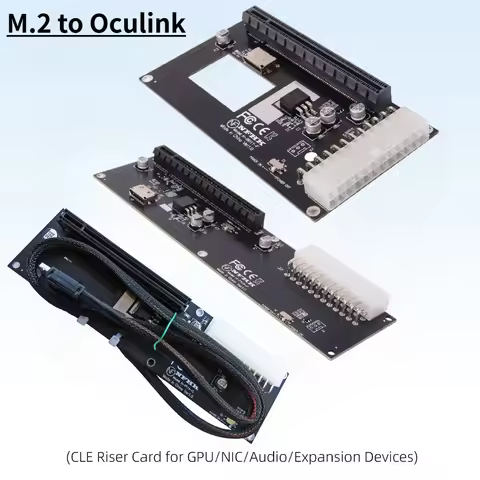 NVMe M.2 to Oculink SFF-8612 SFF-8611 Adapter Card PCI-E 16X 2230 M.2 M-Key Adapter For GPD WIN Max2