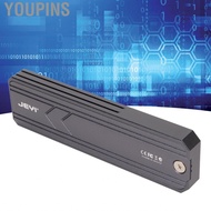 youpins M.2 NVME SSD Enclosure  Supports 2TB for 2280 Windows 8 10