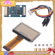[jellyfishleaf]1.51-Inch Transparent OLED Screen OLED Display 128x64 Resolution Display SPI/IIC  Par