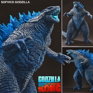 Godzilla Figure  Sofvics Godzilla Blue Atomic Breath Sofvic 22cm