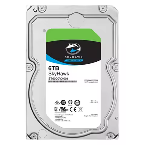 ST6000VX001 6TB SATA 6 GB/S 7/24 SAFETY HARDDISK hard disk
