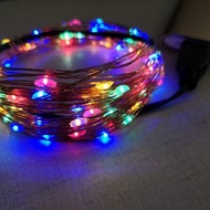 熱銷USB銅線燈串聖誕節日婚慶佈置裝飾LED銅絲星星彩燈