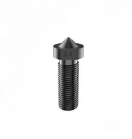 0.2/0.3/0.4/0.5/0.6/0.8/1.0/1.2mm 3D Printer Hotend Volcano Nozzle E3D M6Thread for 1.75/3mm Filamen