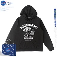 Áo Nỉ Có Mũ NASA SEVENTEEN Dành Cho Nữ Áo Khoác Ngoài Mùa Thu Dáng Rộng Thoải Mái Chất Liệu Polyeste