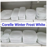 Corelle Winter Frost White Square Loose Items