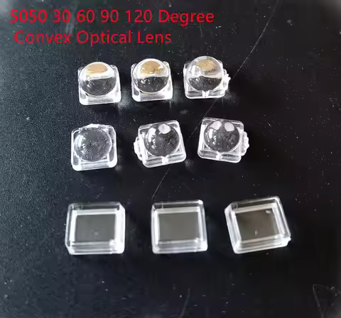 5050 LED Lens Reflector Collimator For 5050 SMD WS2812 APA102 WS2811 SK6812 30 60 90 120 140 Degree