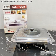 BUFFET SERVING DISH || Buffet + GLASS || READY TO SERVING DINNER CONTAINER