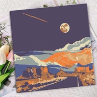 Pizza Moon Diamond Painting-Diamond Painting/5D Diamond/DIY Diamond Painting/Pass Diamond/Diamond Pa