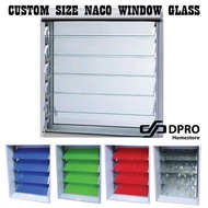 [Minimum 5pcs] [Custom Size] Naco Window Glass With Flower Pattern