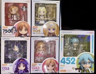 GSC 黏土人 SAO 刀劍神域 亞絲娜 愛麗絲 友誼紀 詩楠 PVC Figure 日版