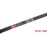 Drum washing machine belt 5PJE1196 multi belt 5 peak 4 groove transmission belt multi wedge belt