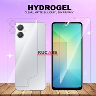 Samsung A06 5G/4G, A07, A17 Hydrogel Screen Protector Tempered Glass Clear