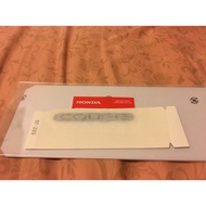 HONDA American Standard CIVIC EJ6 COUPE Two-Door Trunk Lid Logo (Make Up Difference Store)