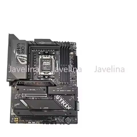 ROG STRIX X870E motherboard battle axe small sculpture ice sculpture TUF desktop computer large boar