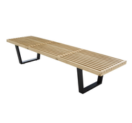 Nelson Platform Bench Nordic Simple Modern Home Shoe Change Stool Nelson Strip Chair