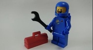 Lego minifigures  Classic Blue Spaceman 藍色太空人