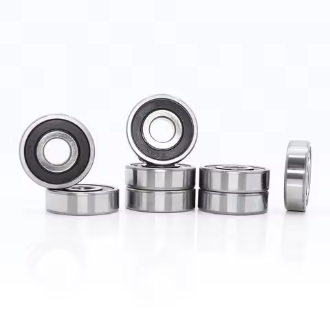 6200RS Bearing ABEC-3 8PCS 10x30x9 mm Deep Groove 6200-2RS Ball Bearings 6200RZ 180200 RZ RS 6200 2R