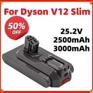 Replacement Battery for Dyson V12 Slim 2500mAh 3000mAh, High Capacity Lithium Battery for Dyson V12 