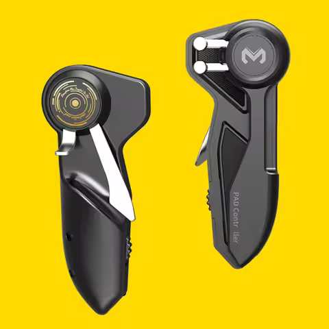 2pcs 6 Fingers Gamepad Tablet Shooting Gaming Button Triggers Lightweight Games Playing Elements for