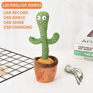 Conusea 120 songs Tik Tok electric cactus happy cactus dancing cactus twist cactus twist singing dance cactus dancing talking recording cactus birthday gift for kids