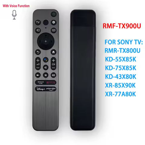 New Bluetooth Voice Remote Control RMF-TX900U for Sony Smart TV Fit RMF-TX800U KD-55X85K KD-75X85K K